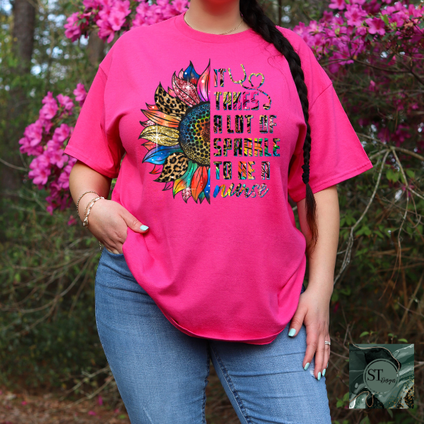 Its takes a lot of sparkle to be a nurse T-Shirt