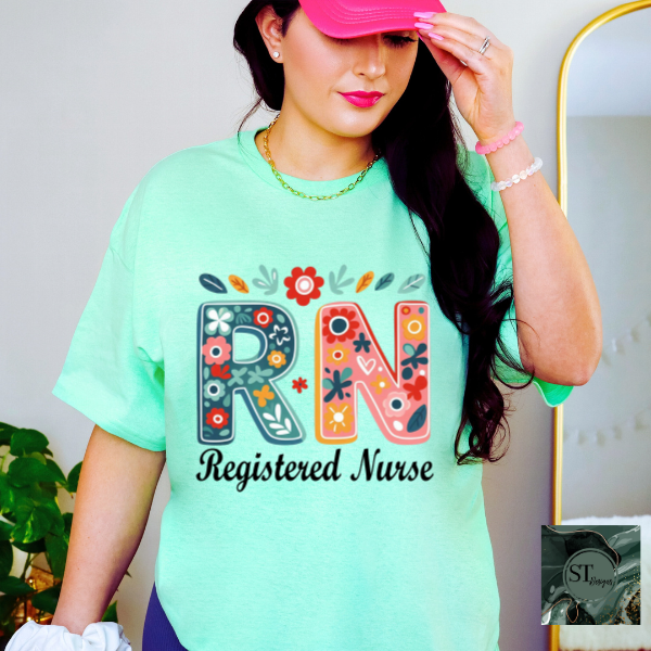 RN floral T-Shirt