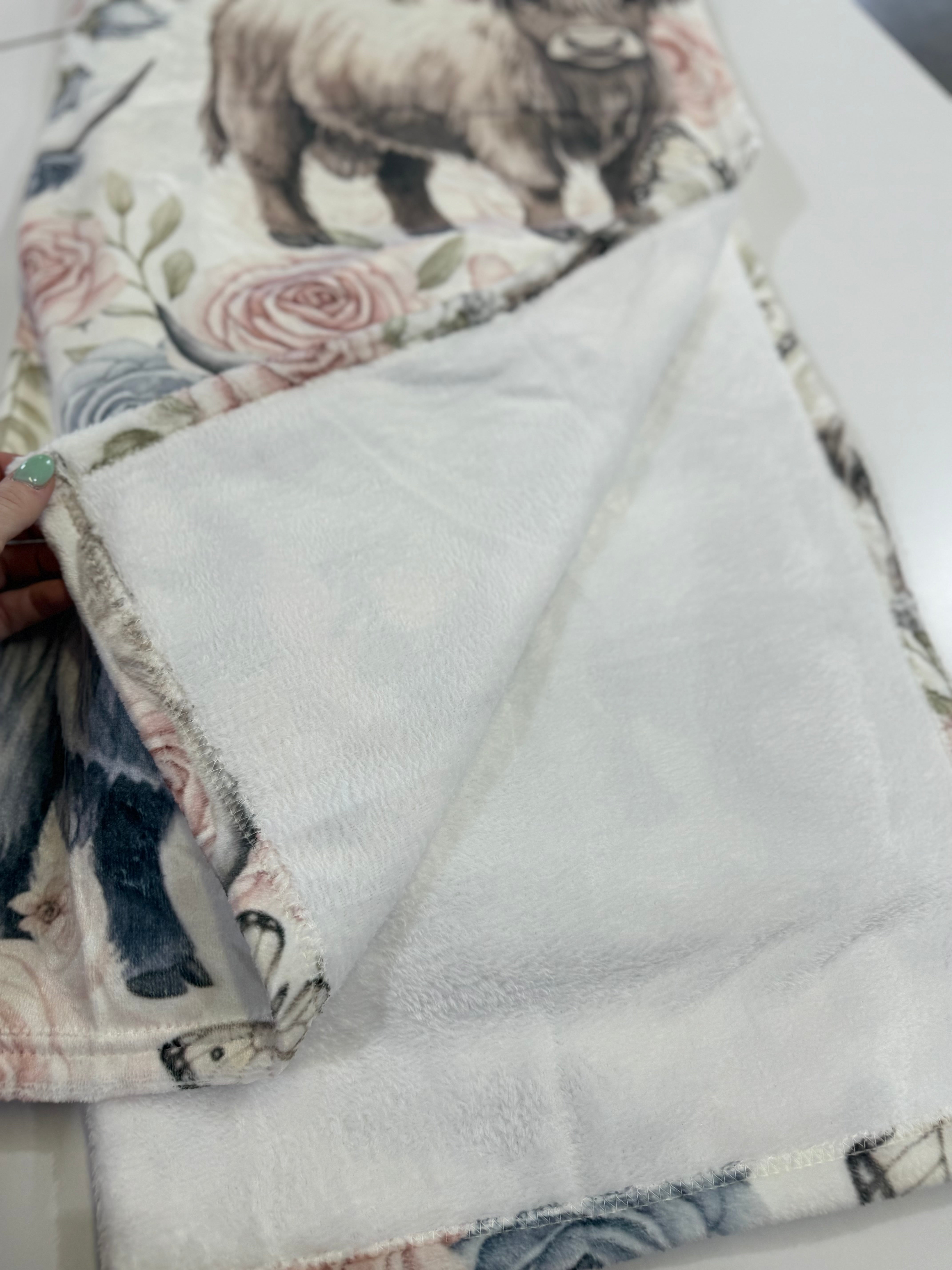ST Designs Minky Blanket 50x60