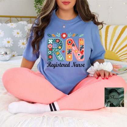 RN floral T-Shirt
