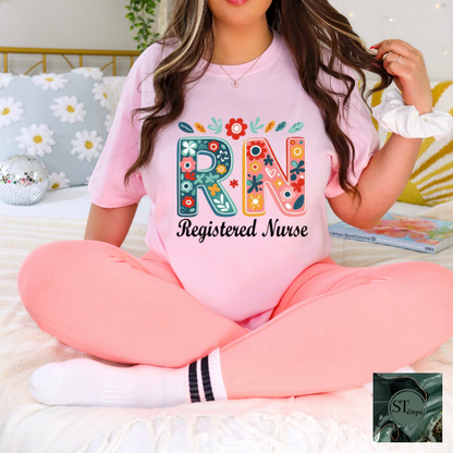 RN floral T-Shirt