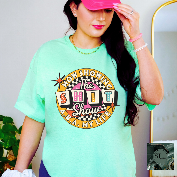 Now showing the sh*t show T-Shirt
