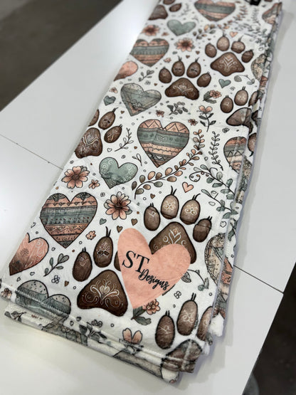ST Designs Minky Blanket 50x60