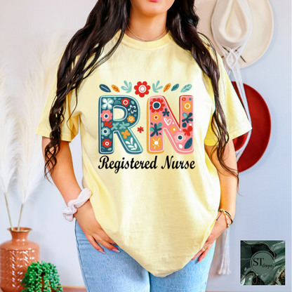 RN floral T-Shirt