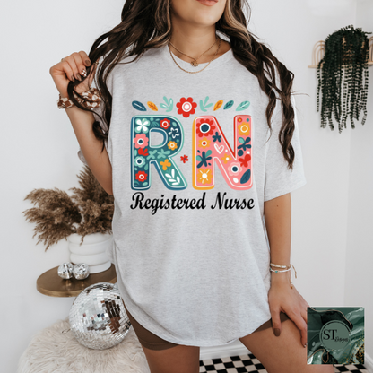RN floral T-Shirt