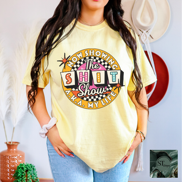 Now showing the sh*t show T-Shirt