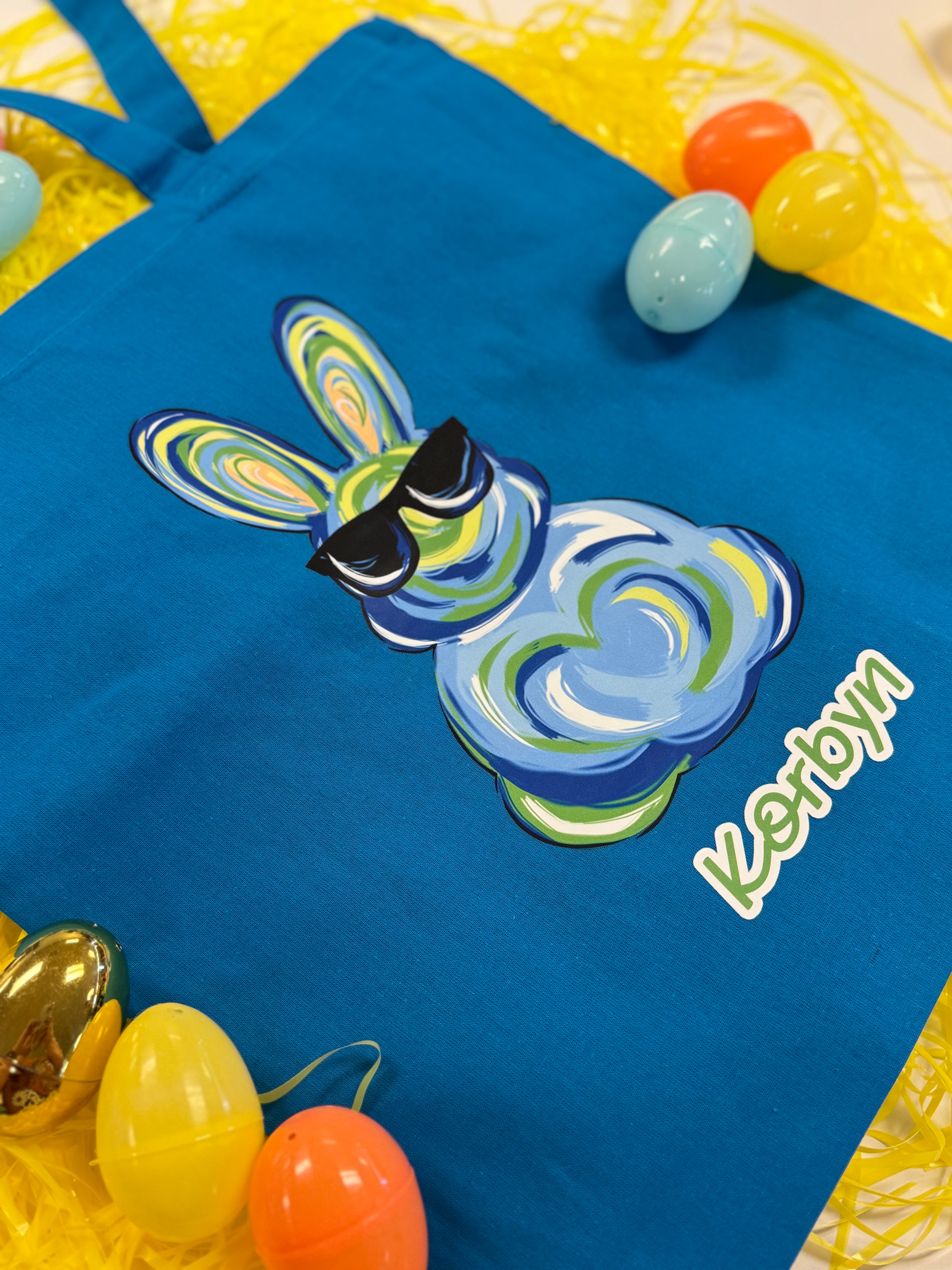 Easter Bunny Customizable Tote Bag
