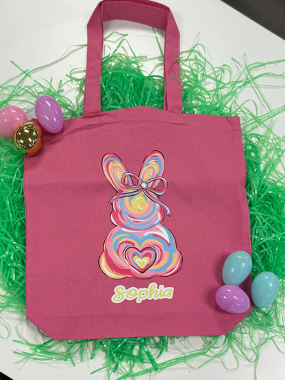 Easter Bunny Customizable Tote Bag