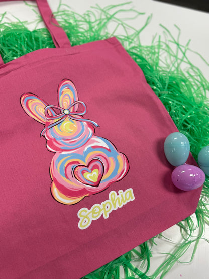Easter Bunny Customizable Tote Bag